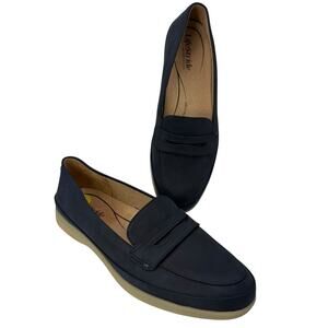 LifeStride Navy Blue Penny Loafer Flats 8M NWOT